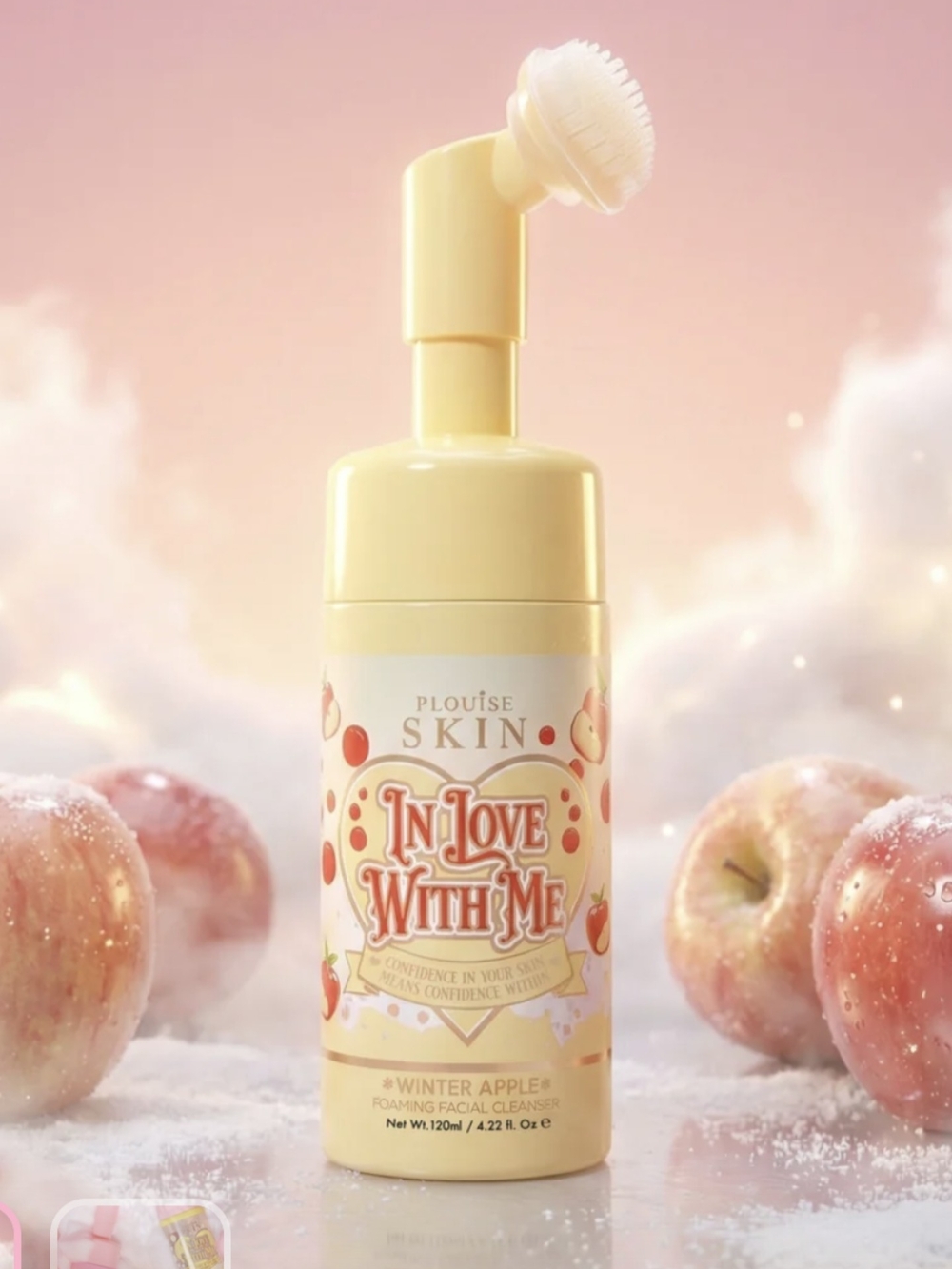 Plouise Skin 'In Love With Me' Whipped Vanilla Foaming Facial Cleanser NEW